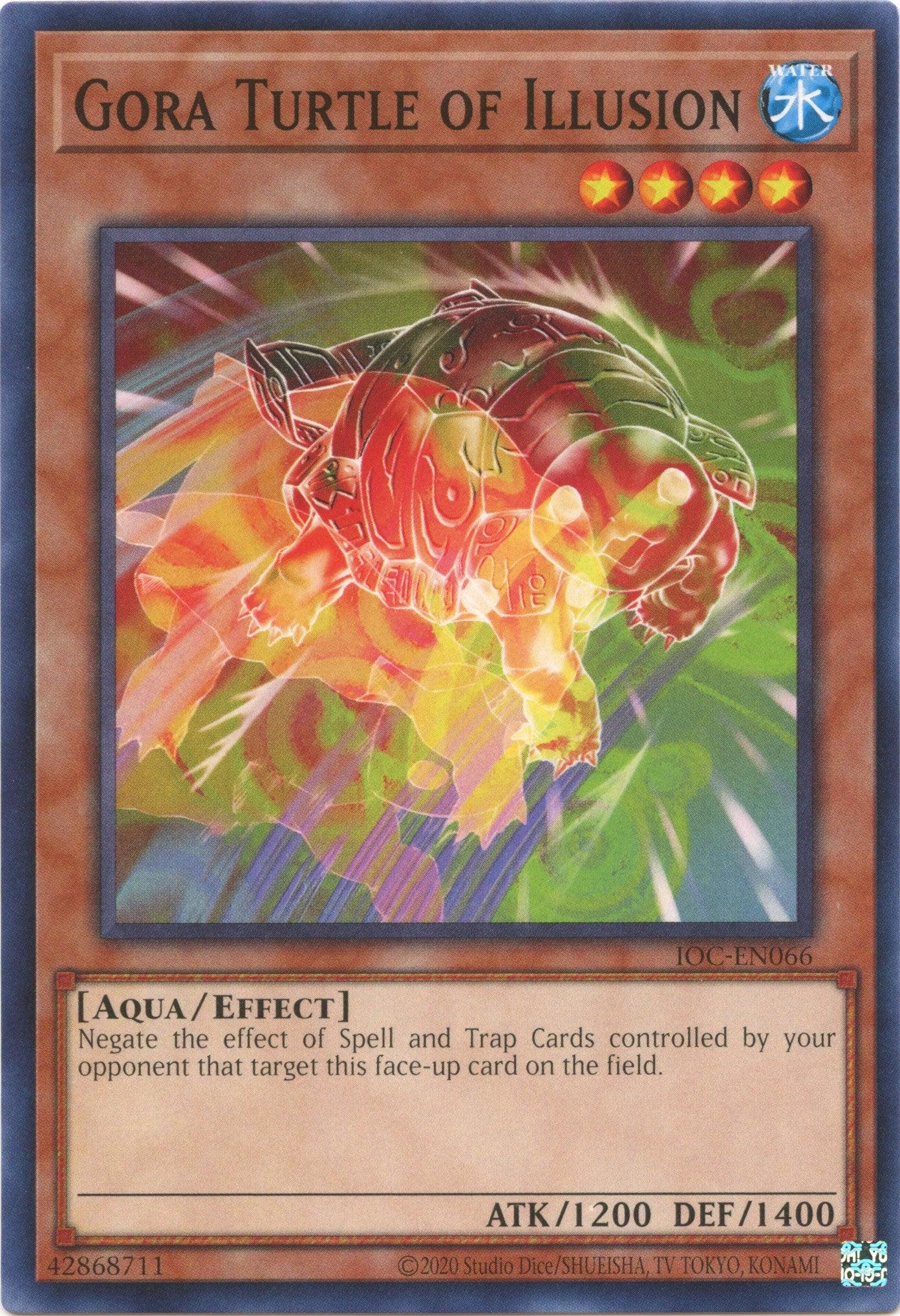 Gora Turtle of Illusion (25th Anniversary) [IOC-EN066] Common - Josh's Cards