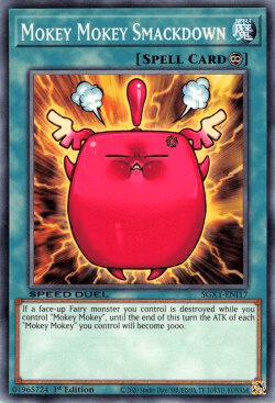 Mokey Mokey Smackdown [SGX1-ENI17] Common - Josh's Cards
