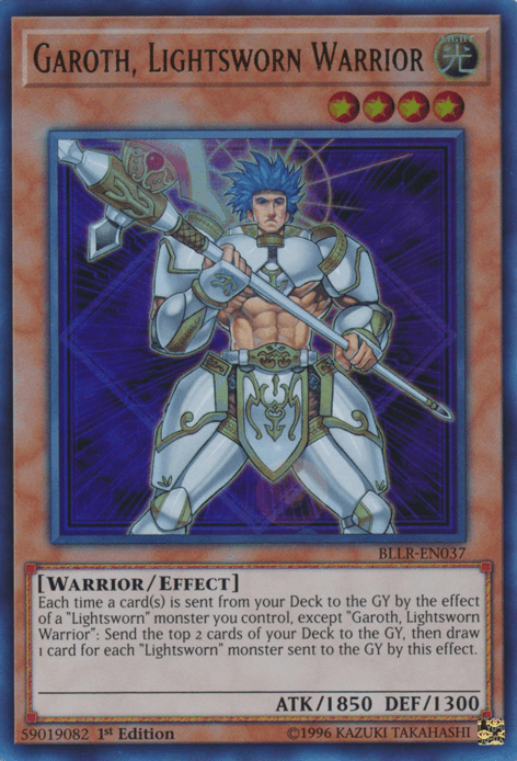 Garoth, Lightsworn Warrior [BLLR-EN037] Ultra Rare - Josh's Cards
