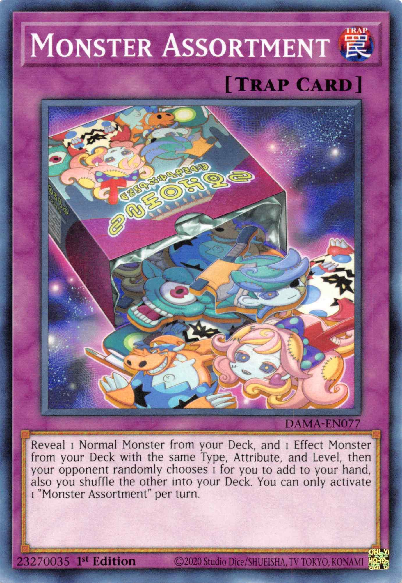 Monster Assortment [DAMA-EN077] Common - Josh's Cards