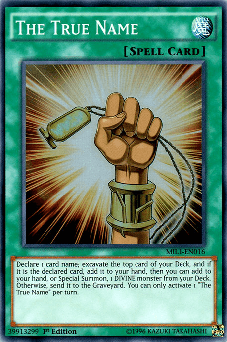 The True Name [MIL1-EN016] Super Rare - Josh's Cards