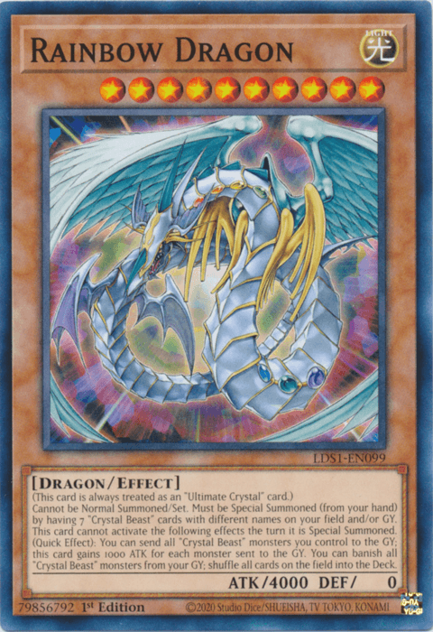 Rainbow Dragon [LDS1-EN099] Common - Josh's Cards