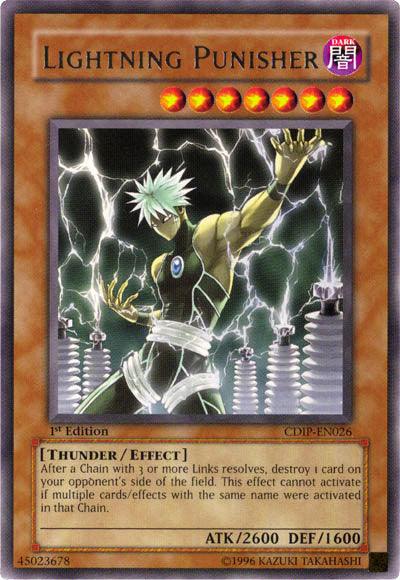 Lightning Punisher [CDIP-EN026] Rare - Josh's Cards