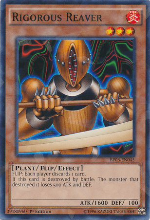 Rigorous Reaver [BP03-EN045] Shatterfoil Rare - Josh's Cards