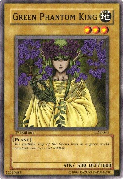 Green Phantom King [LOB-034] Common - Josh's Cards