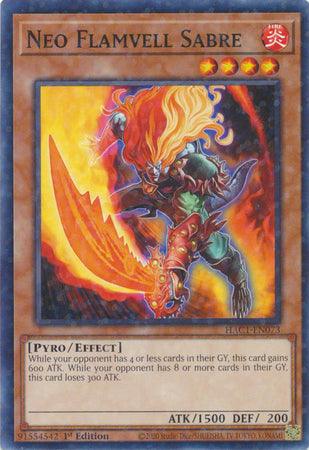 Neo Flamvell Sabre (Duel Terminal) [HAC1-EN073] Parallel Rare - Josh's Cards