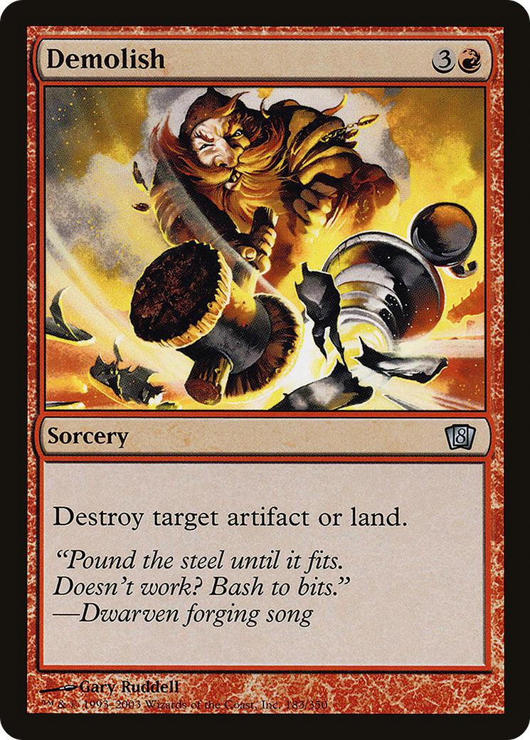 Demolish [Eighth Edition] Foil