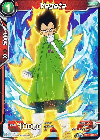 Vegeta (BT11-010) [Vermilion Bloodline] Parallel Foil