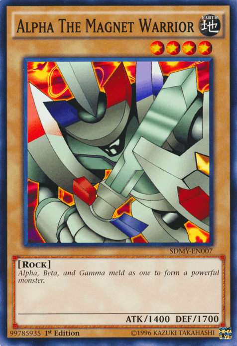 Alpha The Magnet Warrior [SDMY-EN007] Common - Josh's Cards