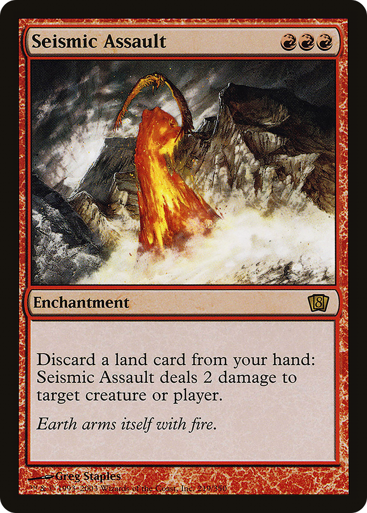 Seismic Assault [Eighth Edition] Foil
