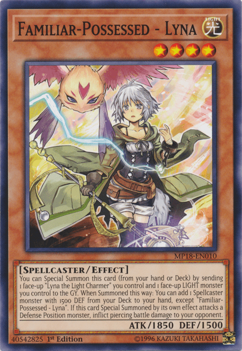 Familiar-Possessed - Lyna [MP18-EN010] Common - Josh's Cards