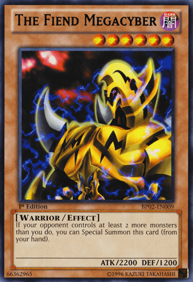 The Fiend Megacyber [BP02-EN009] Rare - Josh's Cards