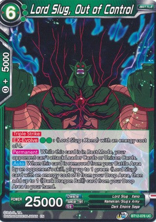 Lord Slug, Out of Control (BT12-076) [Vicious Rejuvenation] Parallel Foil