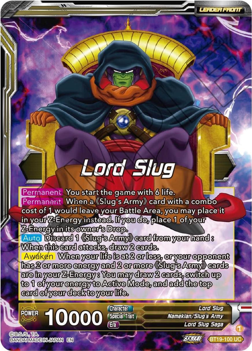 Lord Slug // Lord Slug, in His Prime (BT19-100) [Fighter's Ambition] Parallel Foil