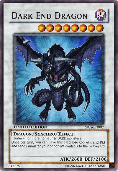 Dark End Dragon [SJCS-EN007] Ultra Rare - Josh's Cards