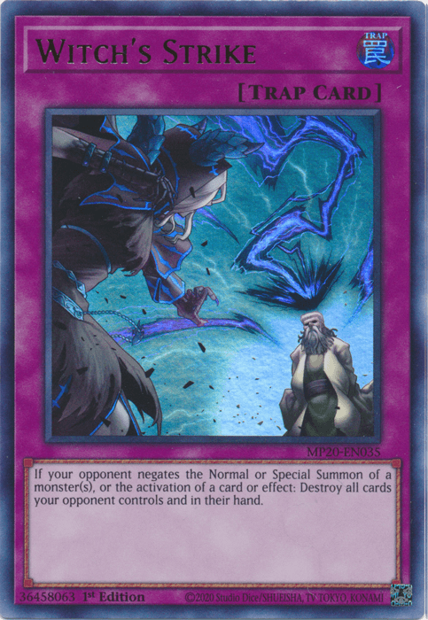 Witch's Strike [MP20-EN035] Ultra Rare - Josh's Cards