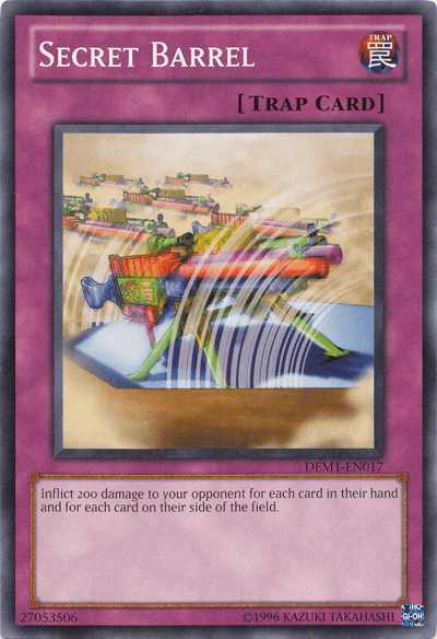 Secret Barrel [DEM1-EN017] Common - Josh's Cards
