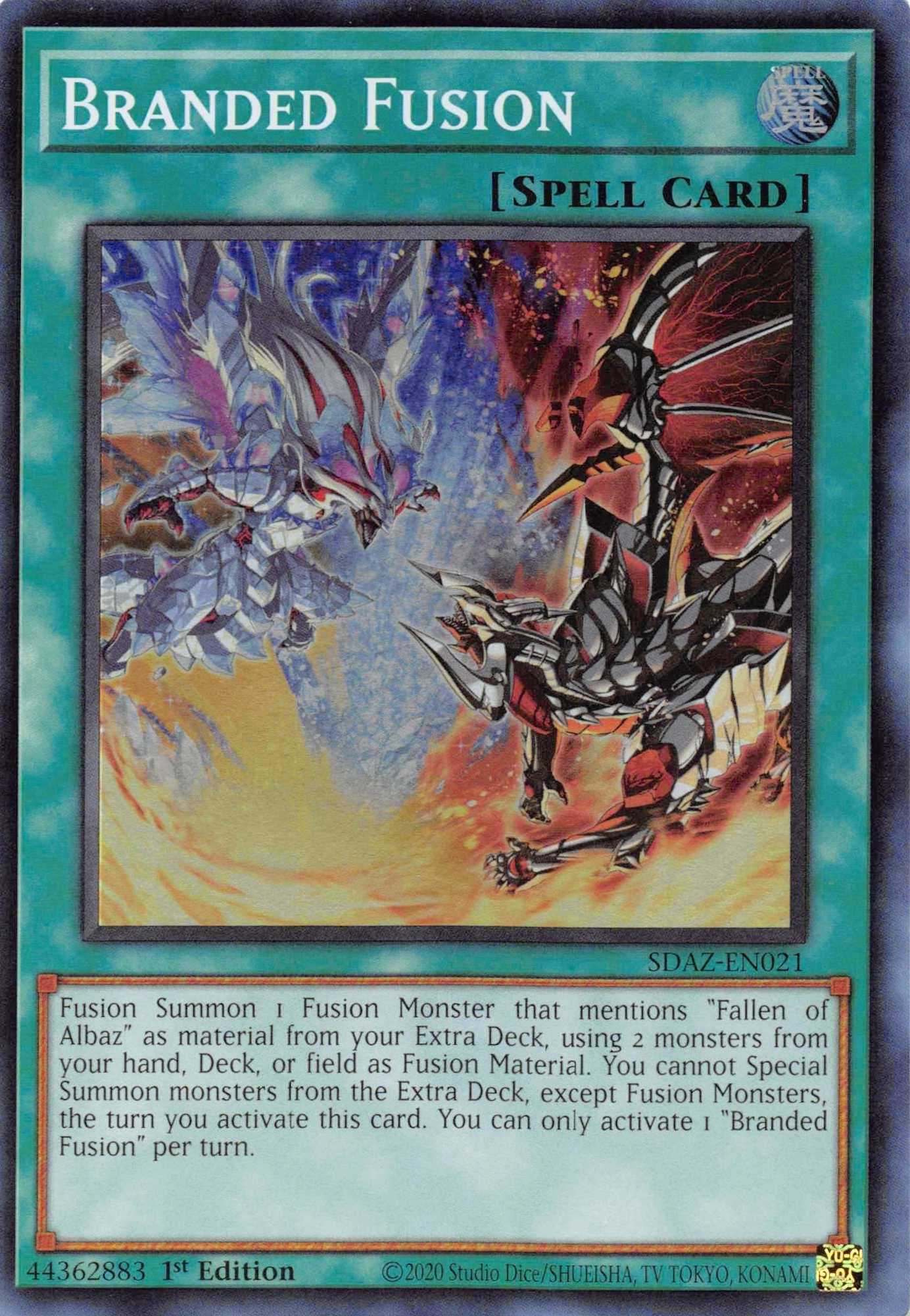 Branded Fusion [SDAZ-EN021] Super Rare - Josh's Cards