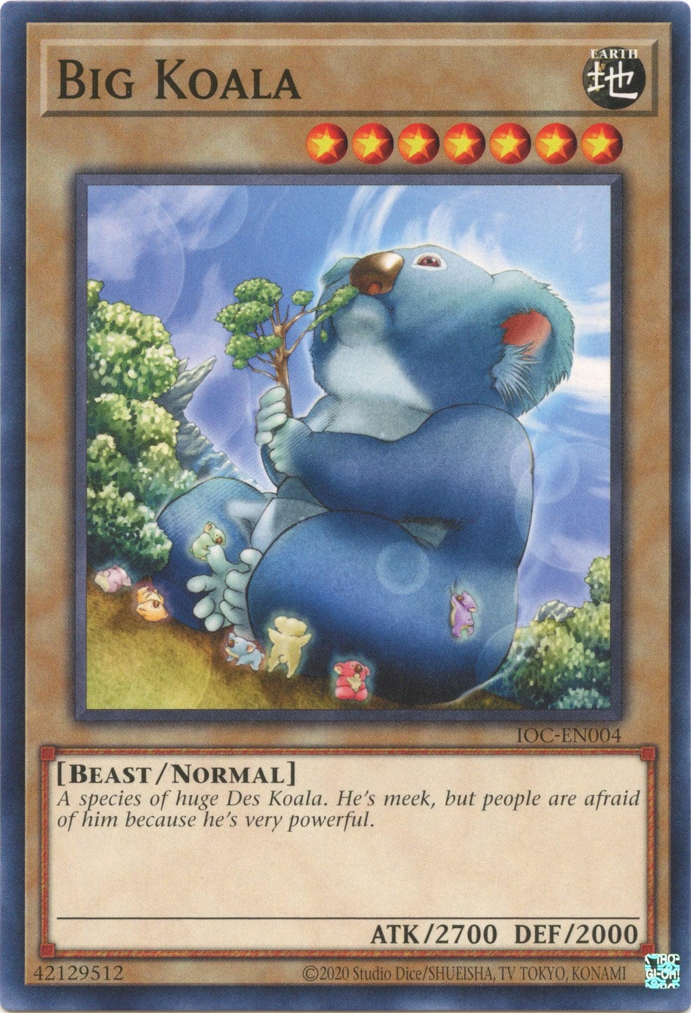 Big Koala (25th Anniversary) [IOC-EN004] Common - Josh's Cards