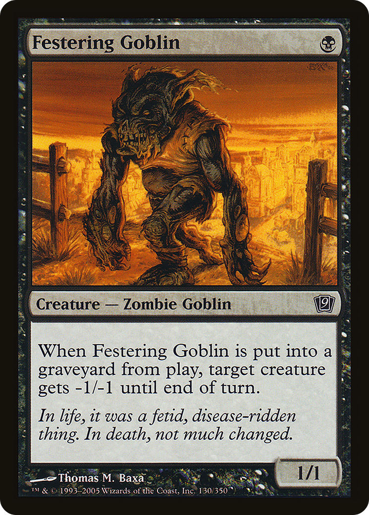 Festering Goblin [Ninth Edition] Foil