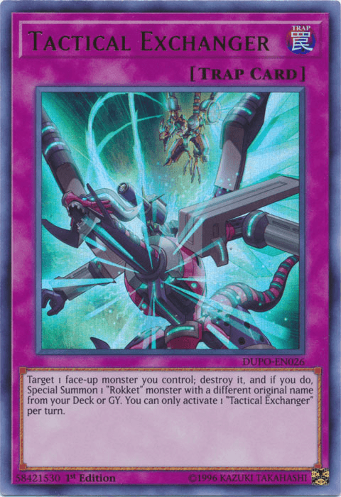 Tactical Exchanger [DUPO-EN026] Ultra Rare - Josh's Cards