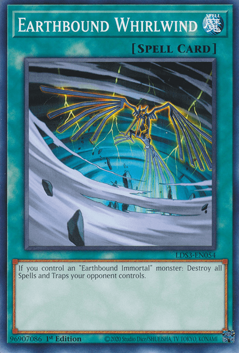 Earthbound Whirlwind [LDS3-EN054] Common - Josh's Cards