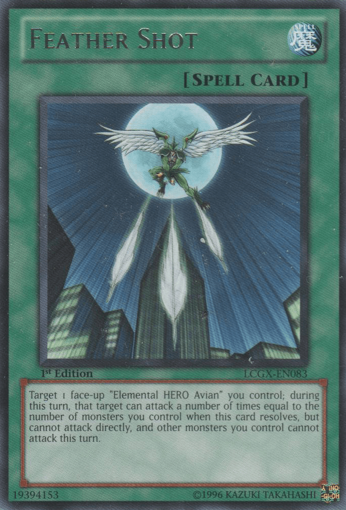 Feather Shot [LCGX-EN083] Rare - Josh's Cards