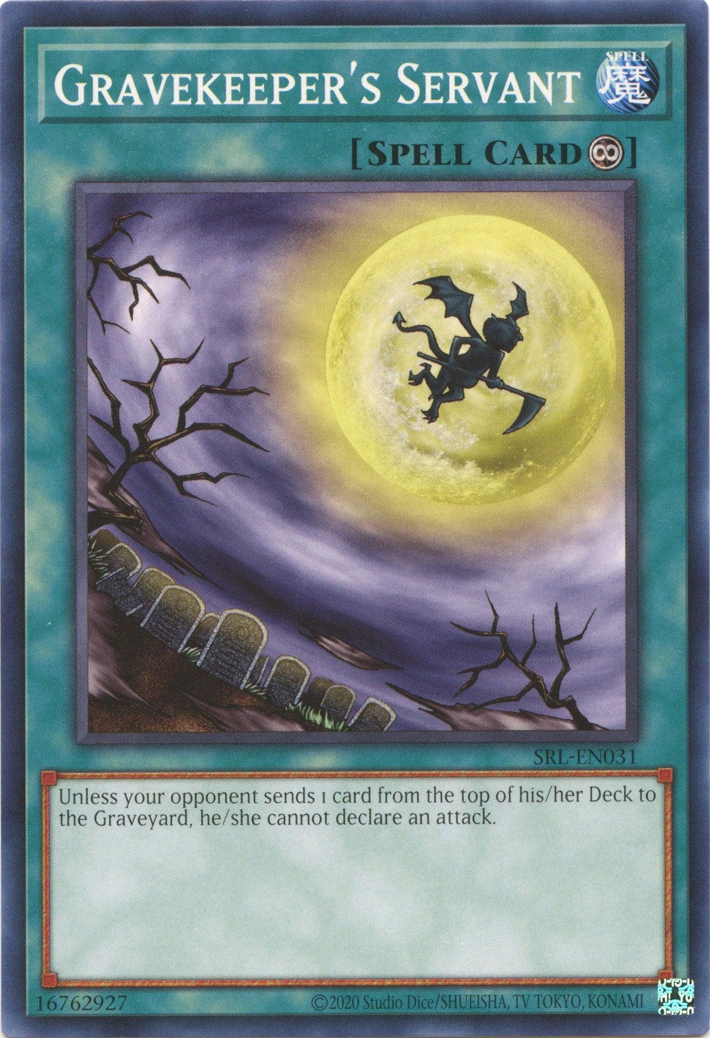 Gravekeeper's Servant (25th Anniversary) [SRL-EN031] Common - Josh's Cards