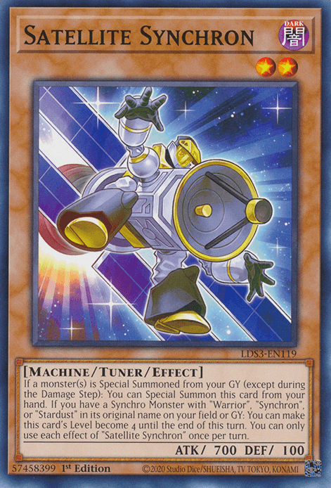 Satellite Synchron [LDS3-EN119] Common - Josh's Cards