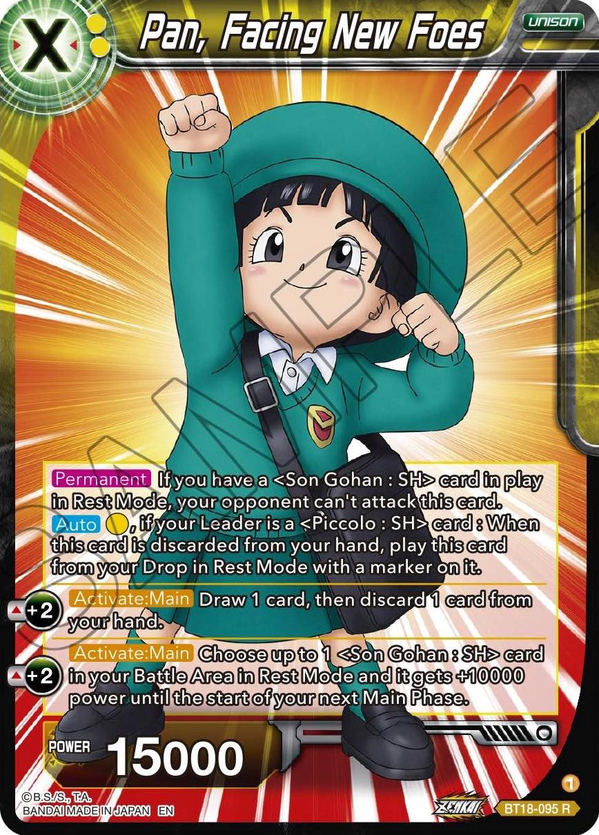 Pan, Facing New Foes (BT18-095) [Promotion Cards] Parallel Foil