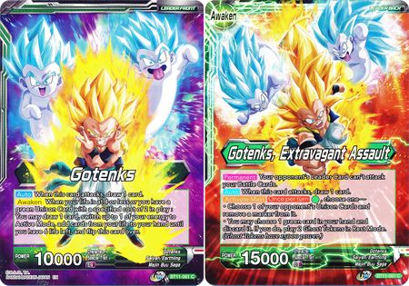 Gotenks // Gotenks, Extravagant Assault (BT11-061) [Vermilion Bloodline 2nd Edition] Parallel Foil