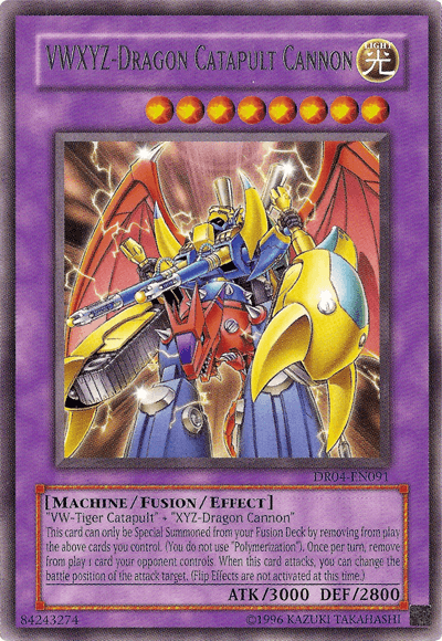 VWXYZ-Dragon Catapult Cannon [DR04-EN091] Rare - Josh's Cards