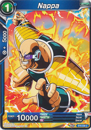 Nappa (BT8-036) [Malicious Machinations] Parallel Foil