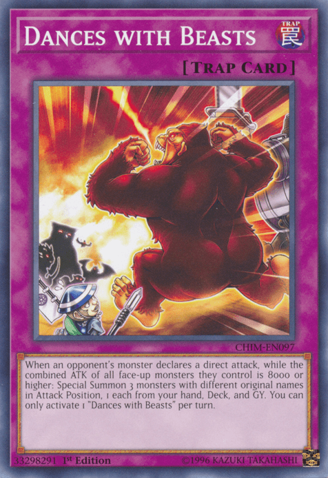 Dances with Beasts [CHIM-EN097] Common - Josh's Cards
