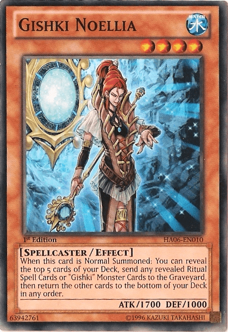 Gishki Noellia [HA06-EN010] Super Rare - Josh's Cards