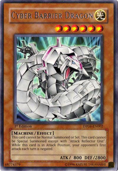 Cyber Barrier Dragon [DP04-EN002] Rare - Josh's Cards