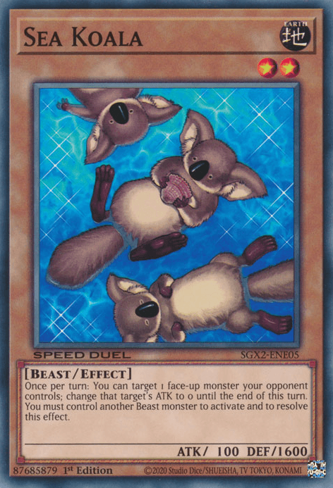 Sea Koala [SGX2-ENE05] Common - Josh's Cards