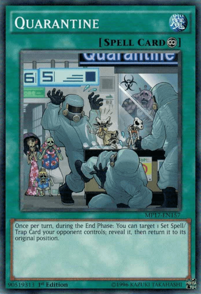 Quarantine [MP17-EN157] Common - Josh's Cards