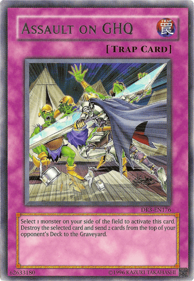 Assault on GHQ [DR3-EN176] Rare - Josh's Cards