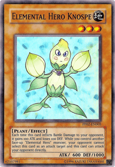 Elemental Hero Knospe [PP02-EN005] Super Rare - Josh's Cards