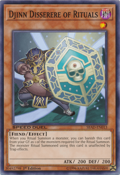 Djinn Disserere of Rituals [SBAD-EN013] Common - Josh's Cards