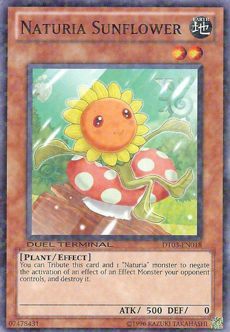 Naturia Sunflower [DT03-EN018] Common - Josh's Cards