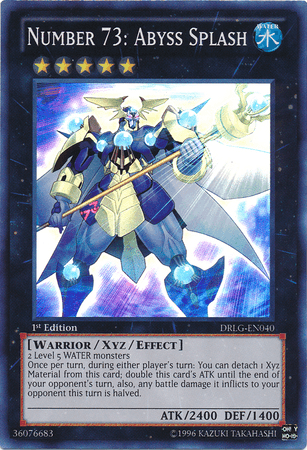 Number 73: Abyss Splash [DRLG-EN040] Super Rare - Josh's Cards