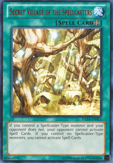 Secret Village of the Spellcasters (Red) [DL14-EN013] Rare - Josh's Cards