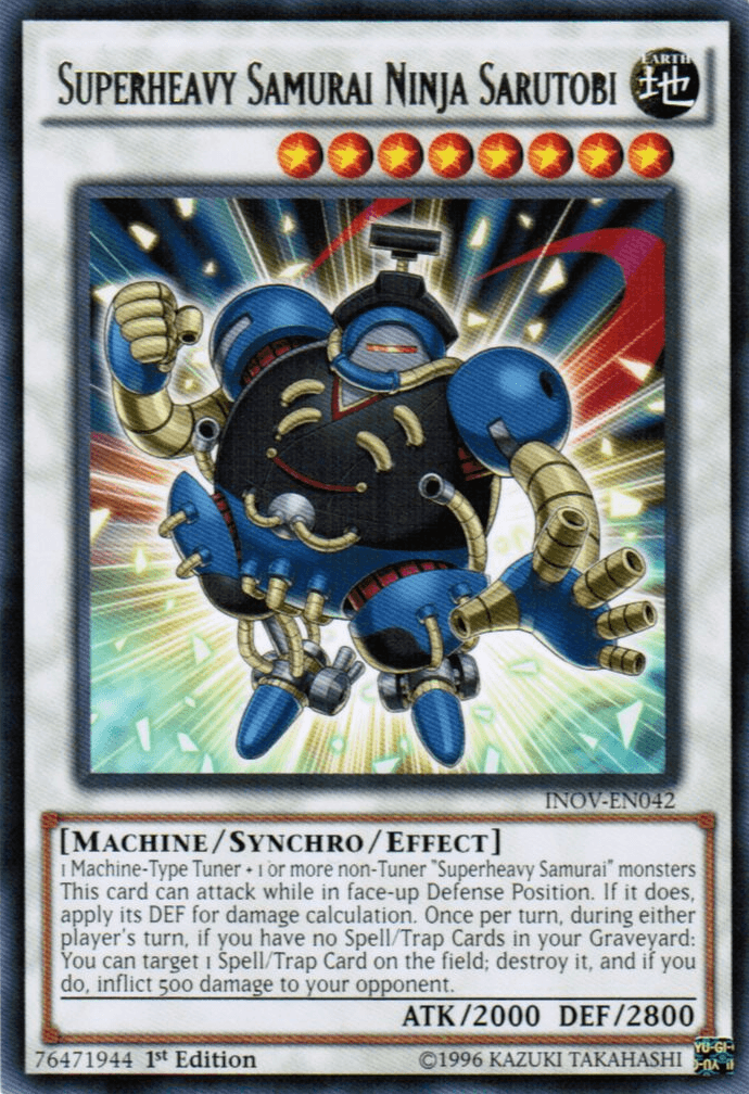 Superheavy Samurai Ninja Sarutobi [INOV-EN042] Rare - Josh's Cards