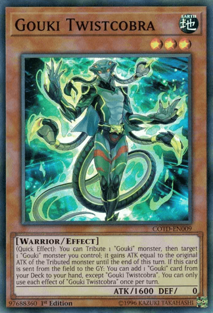 Gouki Twistcobra [COTD-EN009] Super Rare - Josh's Cards