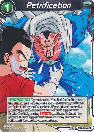 Petrification (BT9-087) [Universal Onslaught] Parallel Foil