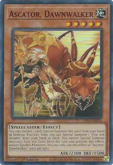 Ascator, Dawnwalker (Red) [LDS3-EN050] Ultra Rare - Josh's Cards