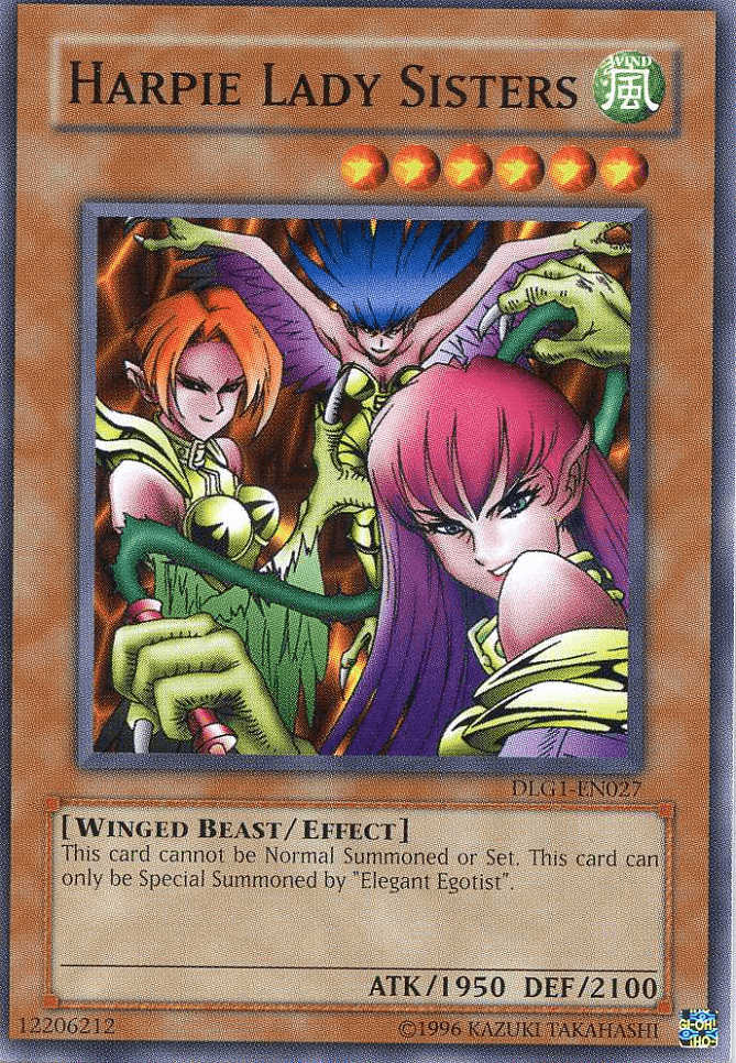 Harpie Lady Sisters [DLG1-EN027] Common - Josh's Cards
