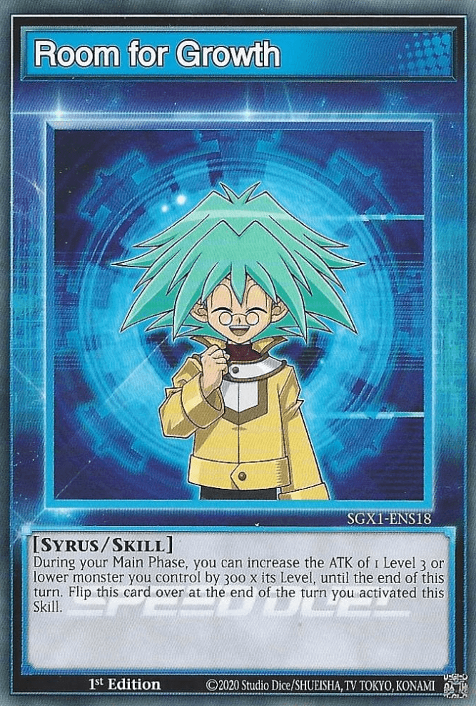 Room for Growth [SGX1-ENS18] Common - Josh's Cards